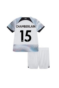 Liverpool Chamberlain #15 Babytruitje Uit tenue Kind 2022-23 Korte Mouw (+ Korte broeken)